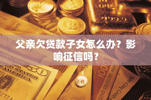 武汉父亲欠贷款子女怎么办？影响征信吗？