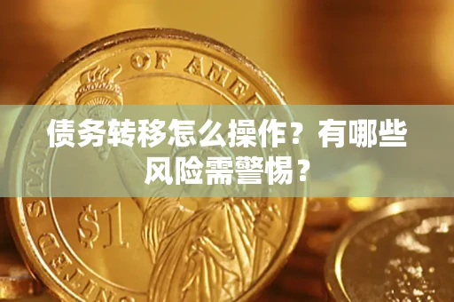 武汉债务转移怎么操作？有哪些风险需警惕？