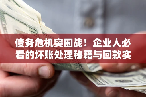 武汉债务危机突围战！企业人必看的坏账处理秘籍与回款实战指南