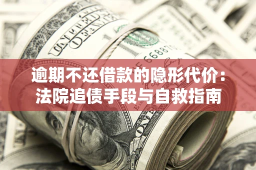 武汉逾期不还借款的隐形代价：法院追债手段与自救指南